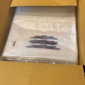 66. Uline • NWT 700 Plastic Packaging Bags 10”x12” 1.5 Mil clear